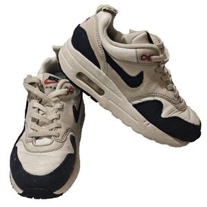 Nike Air Max 1 '86 OG Golf Big Bubble White Obsidian Gray Navy Boys 12C As-Is